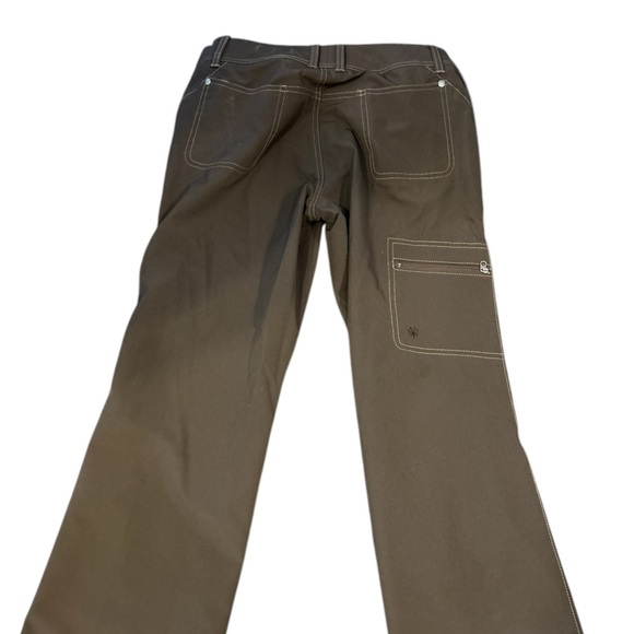 Athleta Women's Cargo‎ Pants 4p brown Casual - Picture 6 of 8